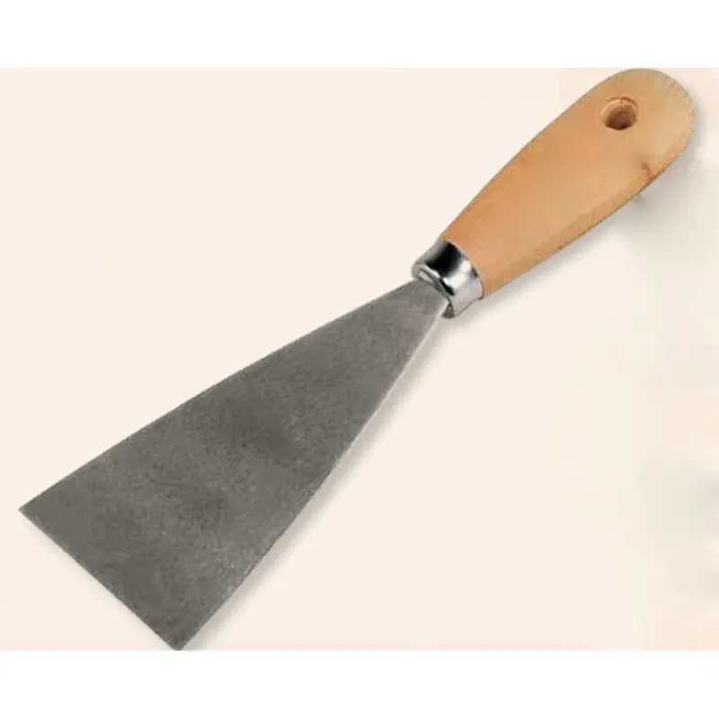 Sourcing Map Spatola Per Glassa Offset In Acciaio Inox - Lama Piegata 15,2 Cm, Manico In Legno, Per Decorare Torte E Dolci