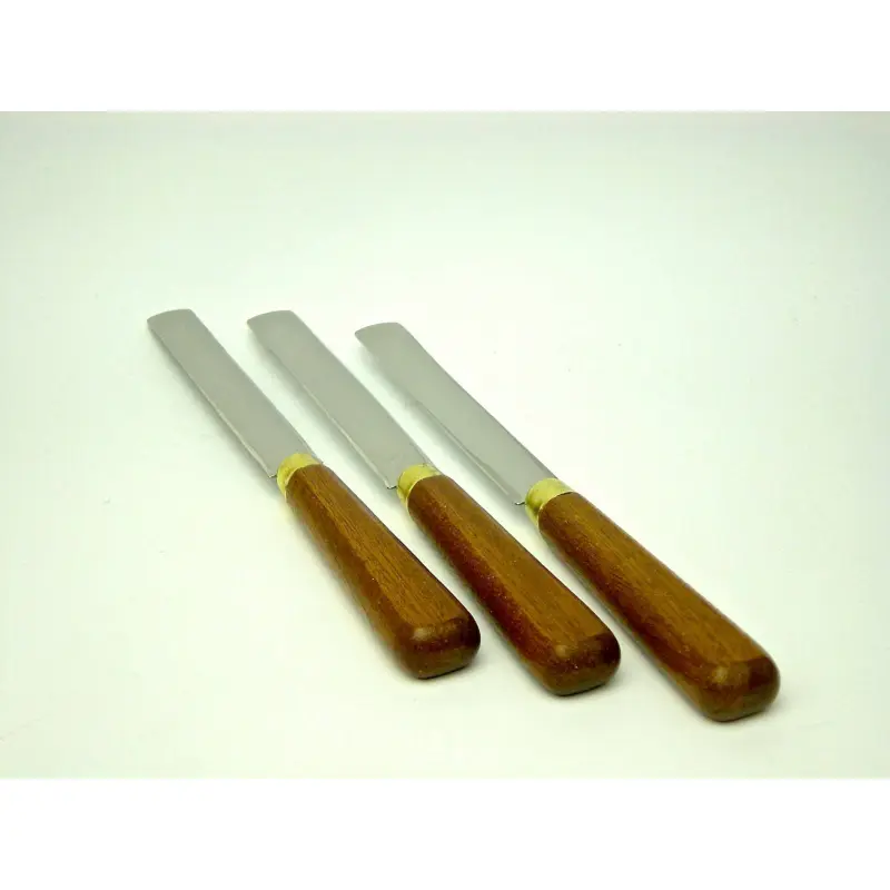 Goldblatt Coltello Per Isolamento 20 Cm Lama Doppio Fronde In Acciaio Inox - Taglia Lana Di Vetro, Lana Di Roccia E Polistirolo Con Custodia - 3