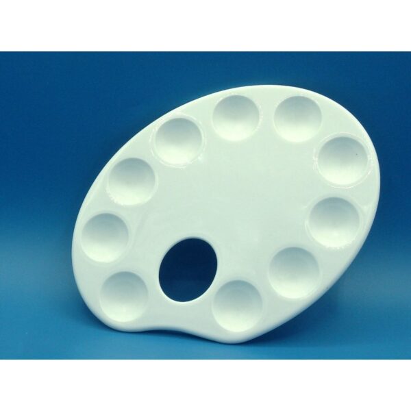 Tavolozza in plastica ovale