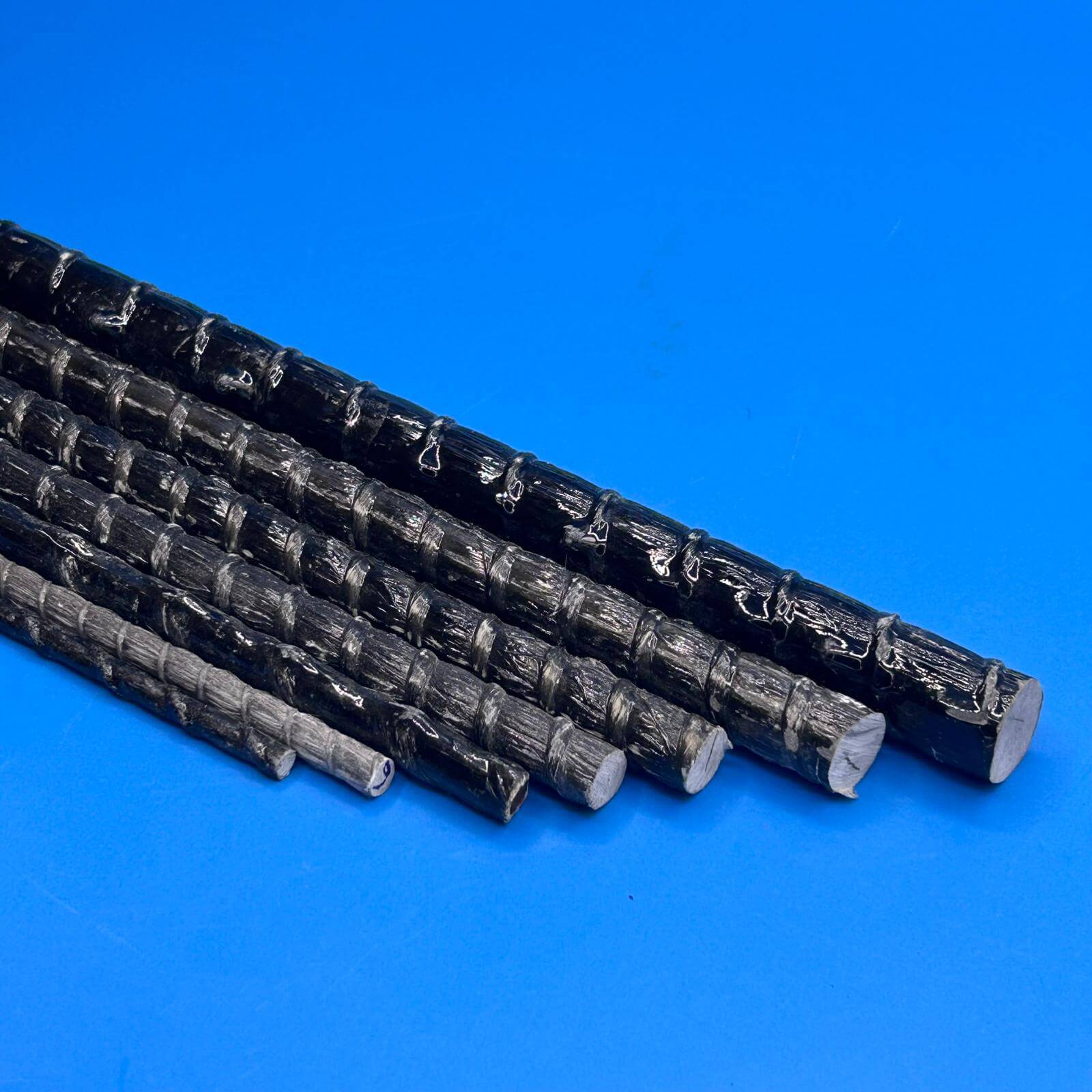 Barra corrugata in vetroresina